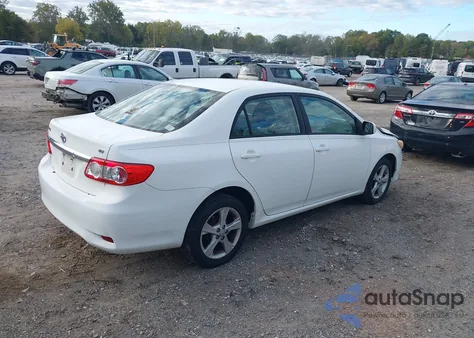2011 Toyota Corolla Le from USA, damaged, VIN 2T1BU4EE6BC644412
